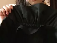 Красиви Млади азиатски уличница с татуировка и гадно вози голям твърд кур