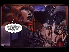 Разкошен Биг arsed английски мацка получава лесбийки игри от bbc.eln