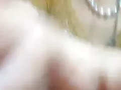 Busty брюнетка bbw Джейн Куш играе с нея стегнато путка